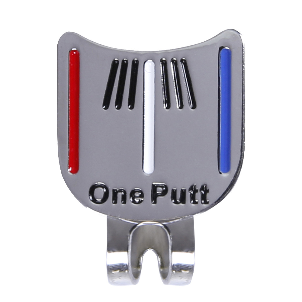 Clip-on Color-coded Magnetic Golf Ball Marker