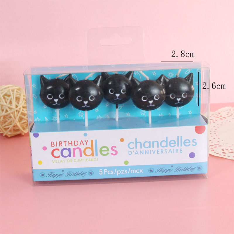 Black Cat Candle