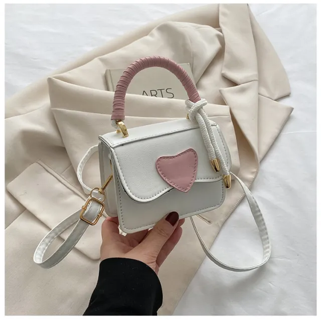 New Textured Portable Love Mini Bag For Women White - Shop at LoveMi