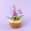 5 Gradient Purple Bell Orchids