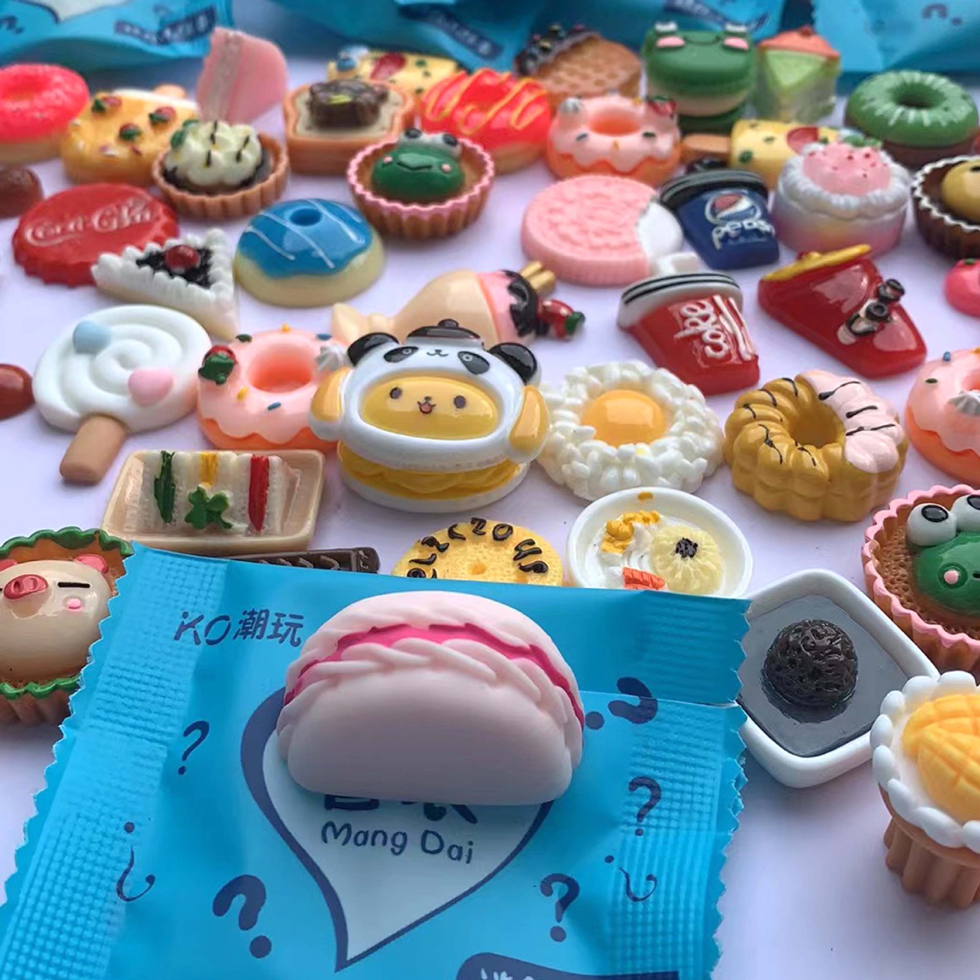 Christmas Blind Bag Small Animal Cute Mini Small Ornaments Luminous