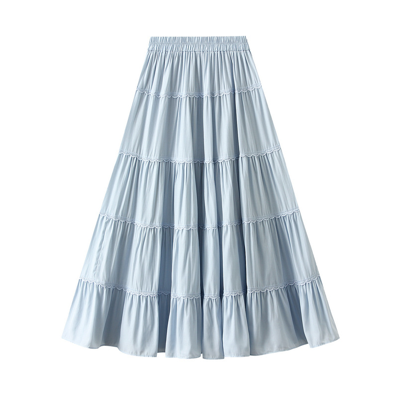 High-waisted Tiered Skirt Womens Springsummer New Arrival