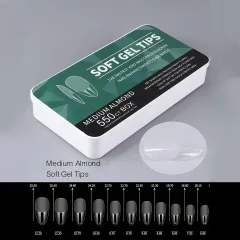 Porcelain White Box Ultra-thin Seamless Frosted Nail Tips - Jh014 - View 1