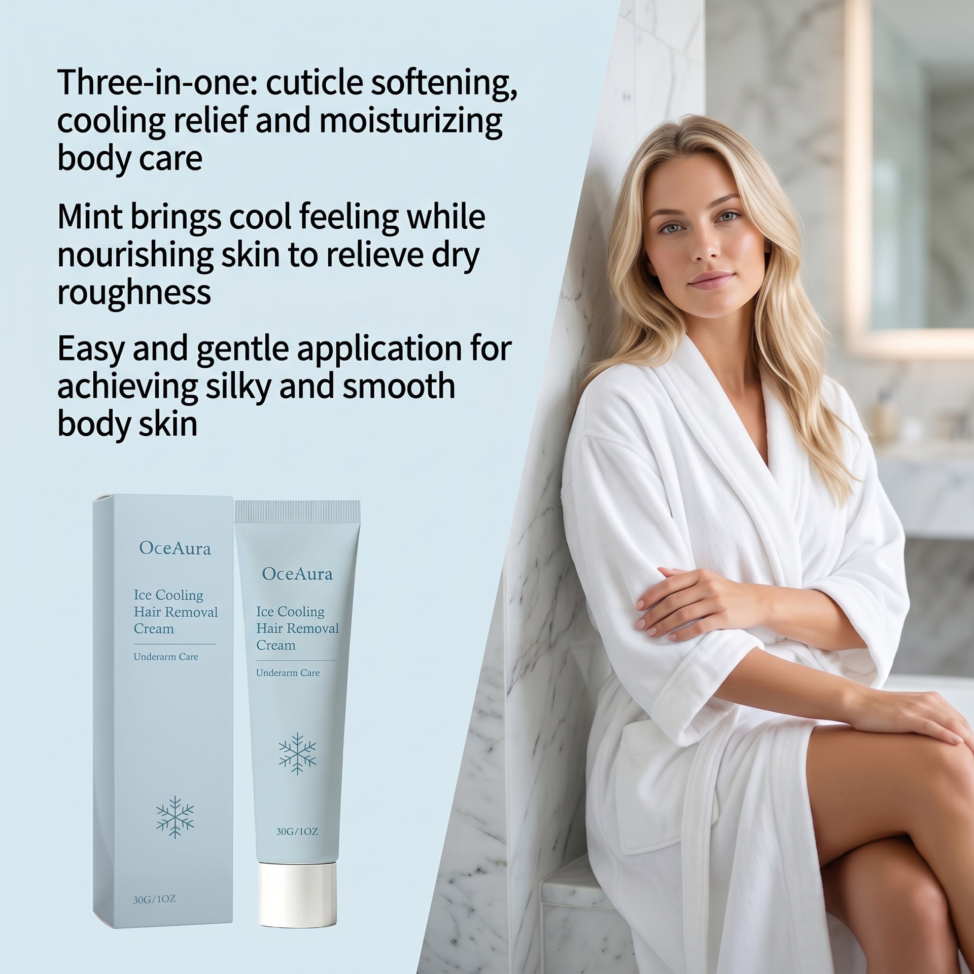 Crème dépilatoire douce — Épilation 30 g 2