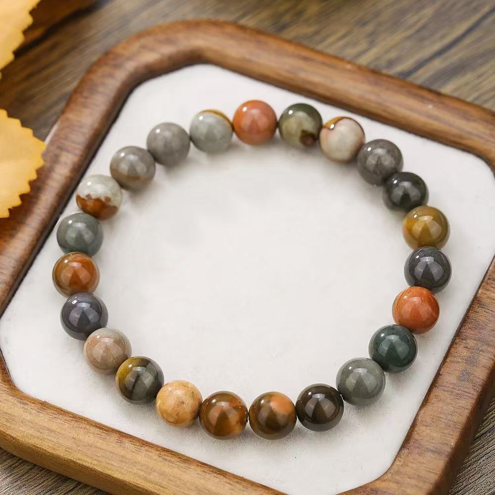 Lapis Lazuli Tiger Eye Bead Bracelet