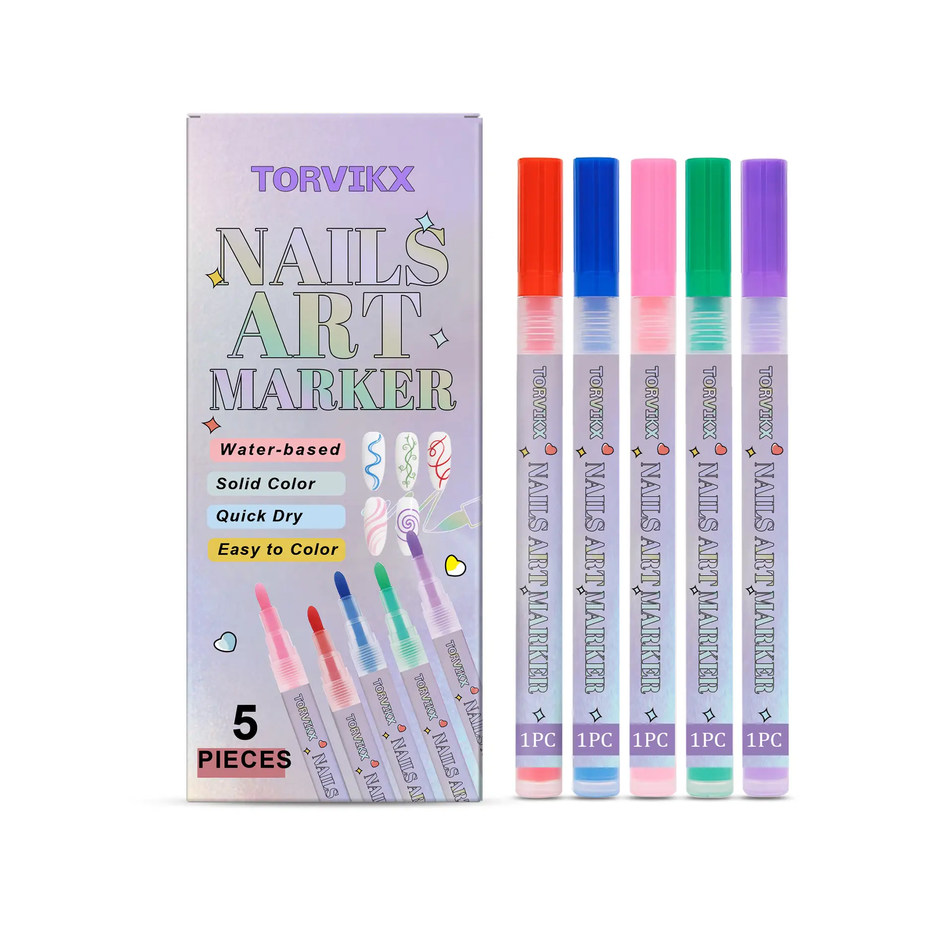 Nail Graffiti Pen Is Easy To Use, Suitable For Many Occasions DIY