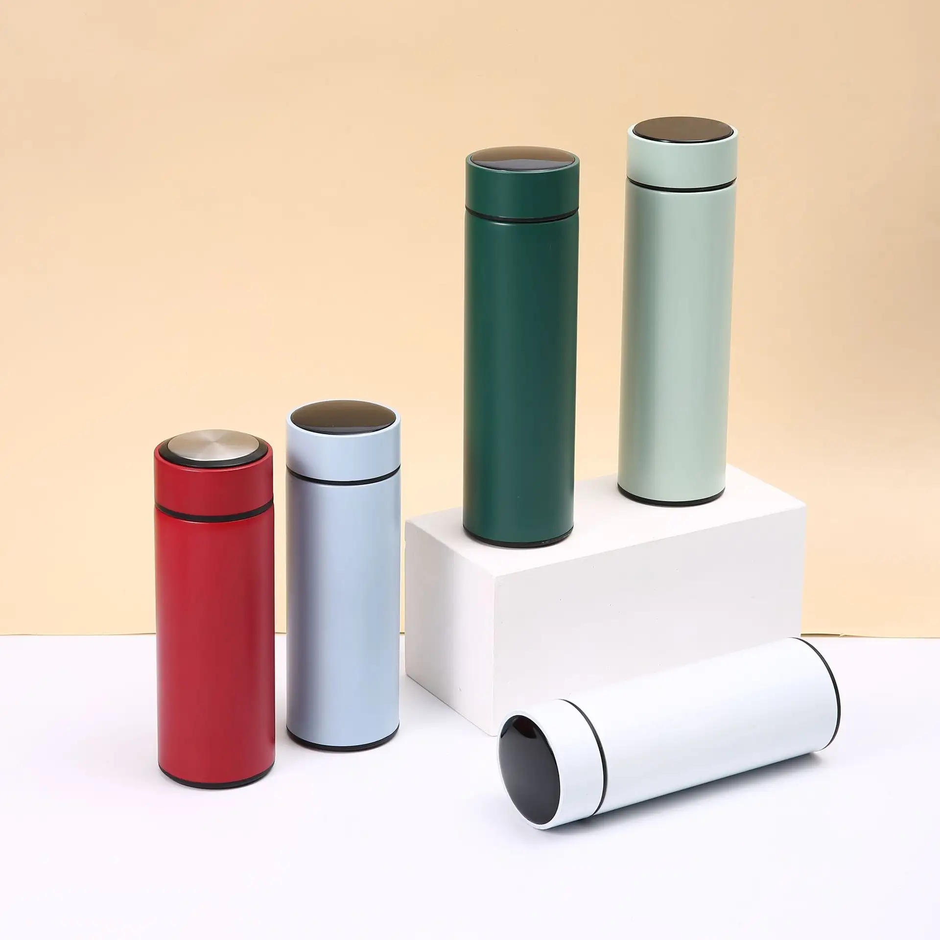 304 Stainless Steel Vacuum Intelligent Temperature Display Good-looking Men And Women Water Cup