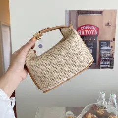 Straw Woven Small Bag Casual Women's Bag Portable - Woven Bag - View 1