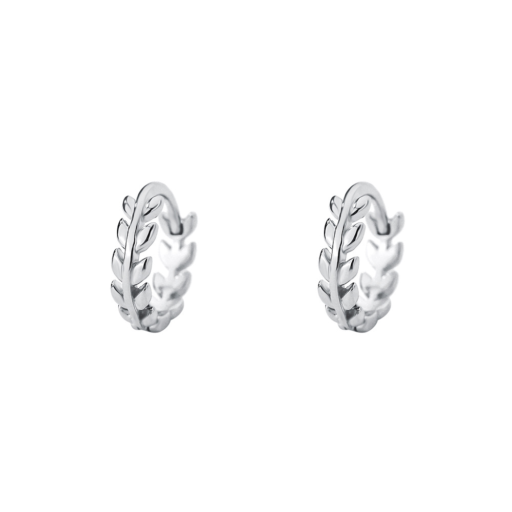 999 Pure Silver Leaf Wheat Ear Buckle