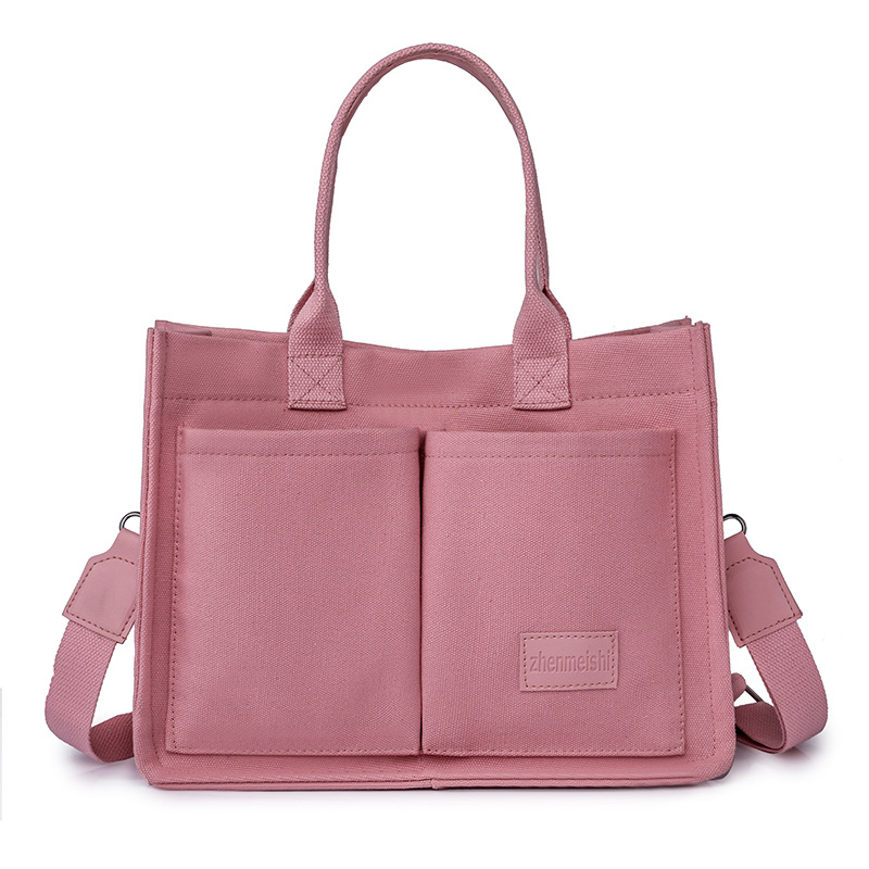 Casual Daily Canvas Tote Shoulder Bags Women Mommy Bag Large Capacity Messenger - Picture 16 of 16