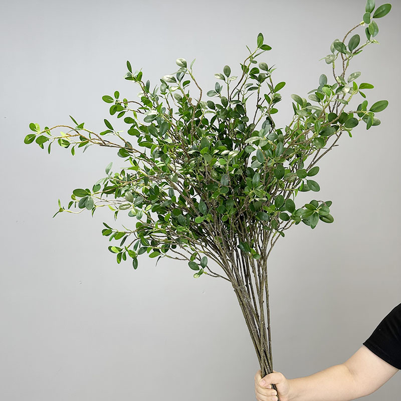 Home Decorative Greenery Banyan Leaves
