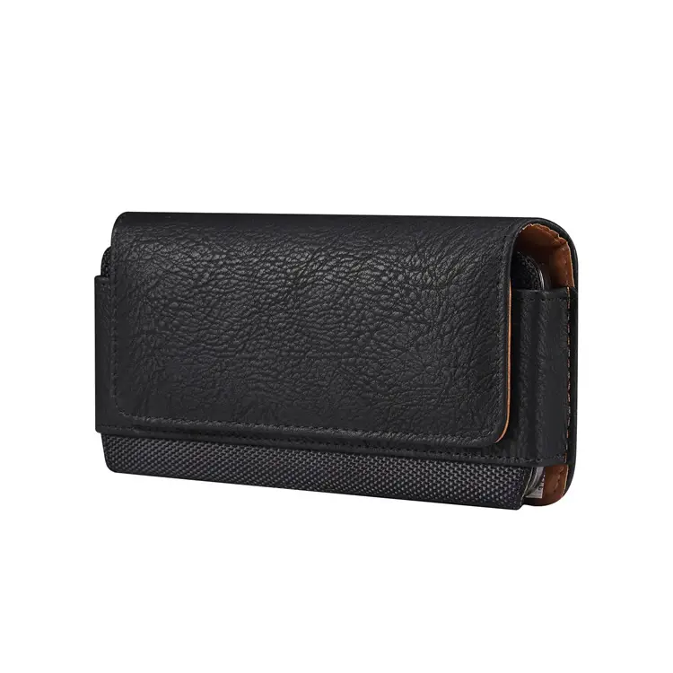 Horizontal Leather Belt Phone Holster