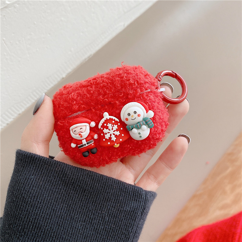 Santa Snowman Earphone Protective Soft Case - Image 12