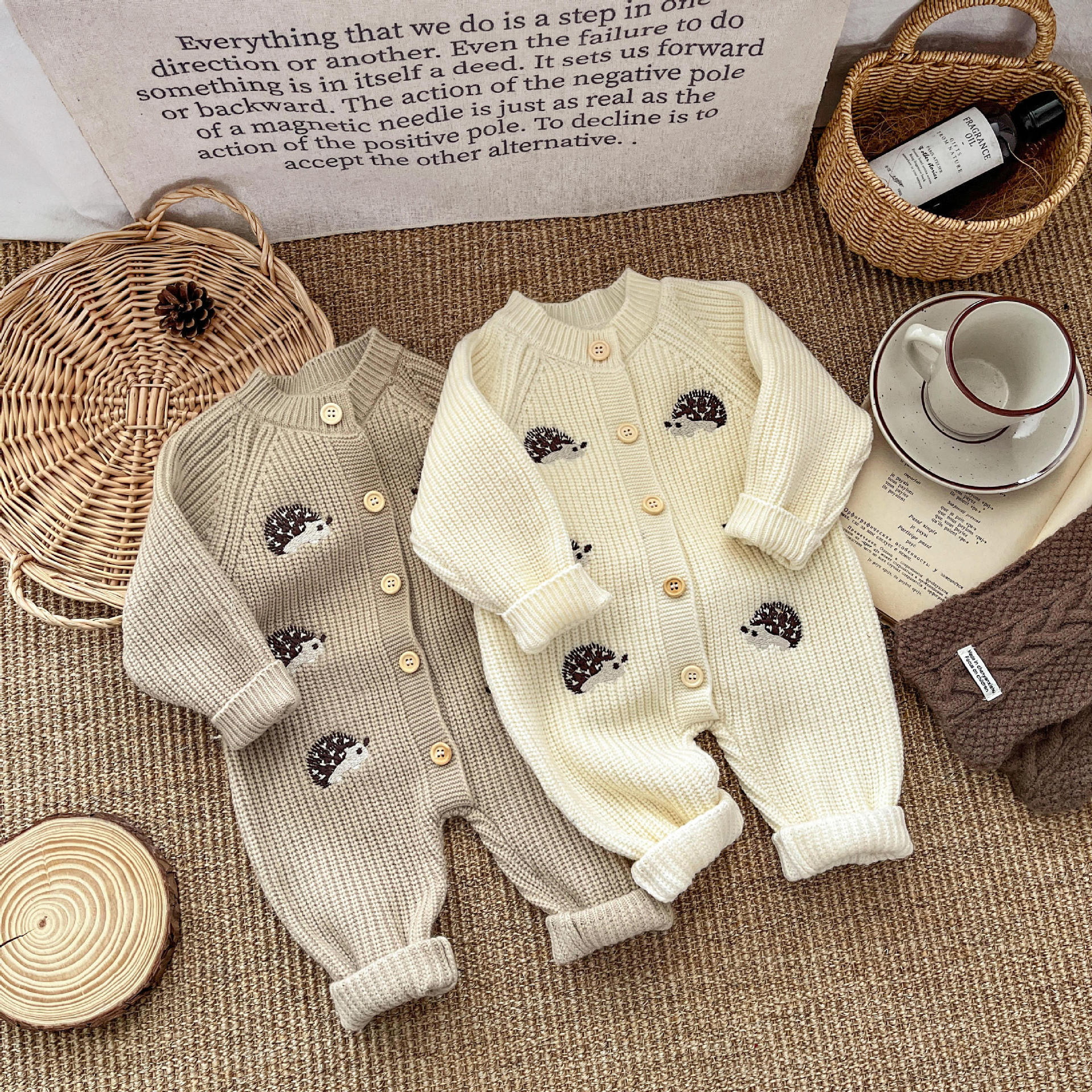 Thickened Autumn Baby Bodysuit - imagen 1