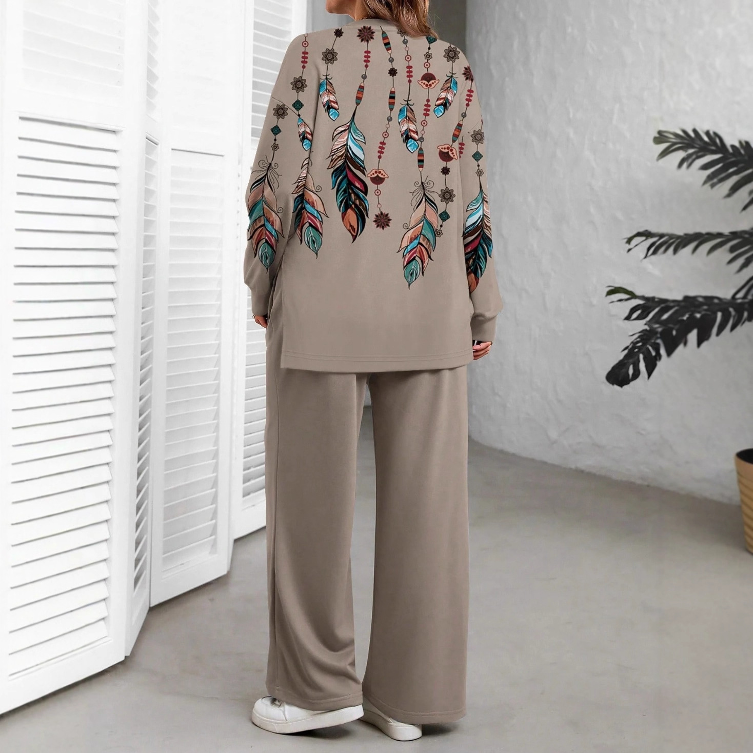 Loose Oversized Set Casual Comfortable Two-piece - Image 9