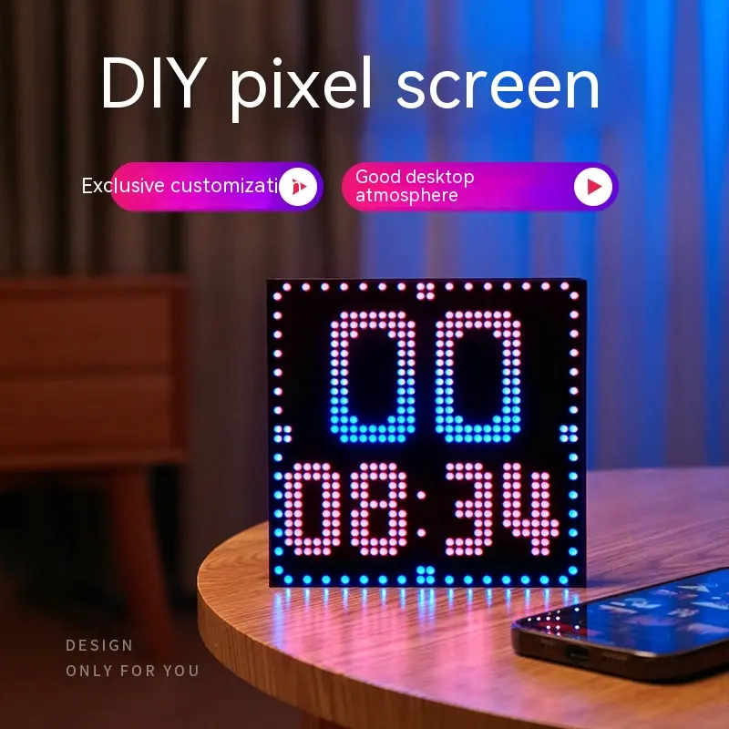 DIY Pixel Atmosphere Good Item Layout Night