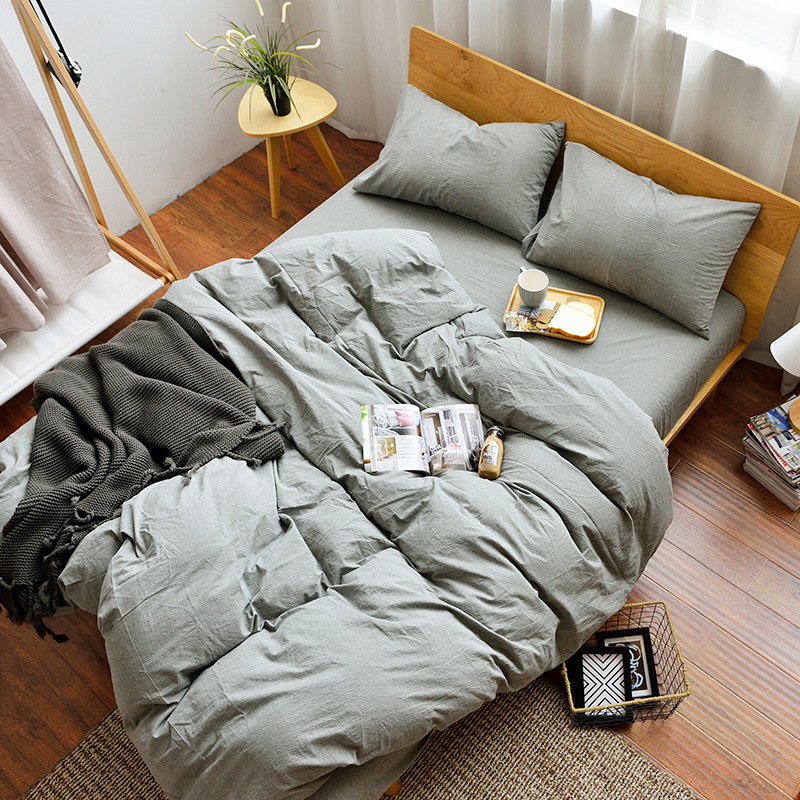 Pure Pigment-dyed Pure Cotton Bedding Set