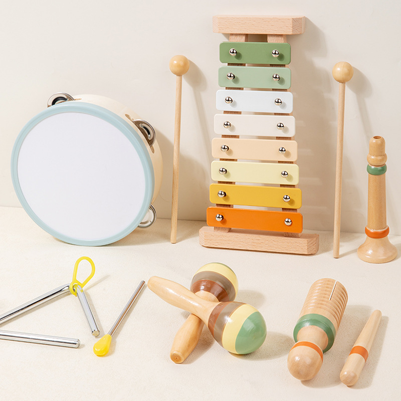 Wooden Educational Percussion Music Set For Toddlers — foto 5