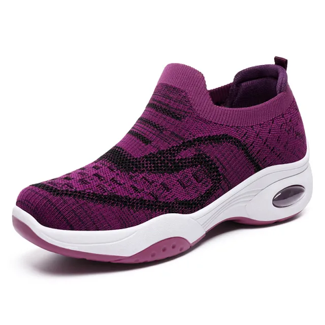 Soft Bottom Breathable Casual Versatile Sneaker Purple - Shop at LoveMi