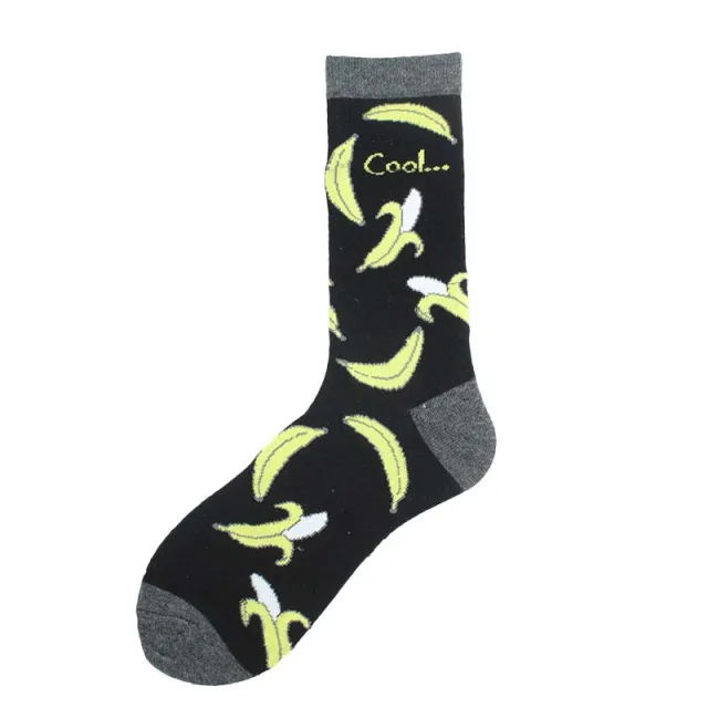 Personality Middle long Stockings Contrast Color Men's Cotton Socks Trend Style 15 - Shop at LoveMi