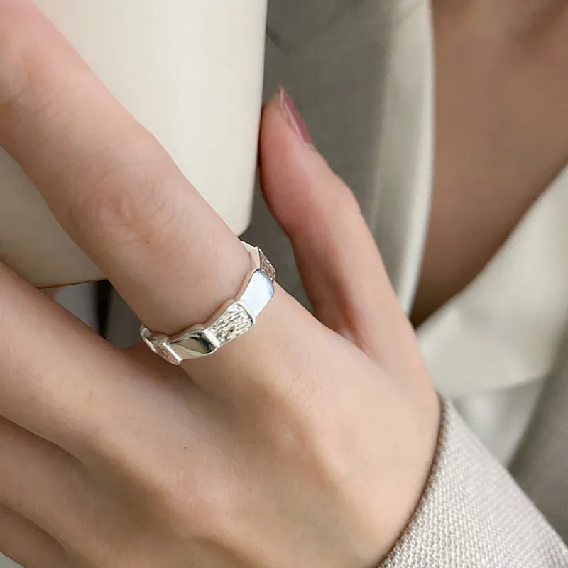 Stitching Scale Ring Female Fashion Simple