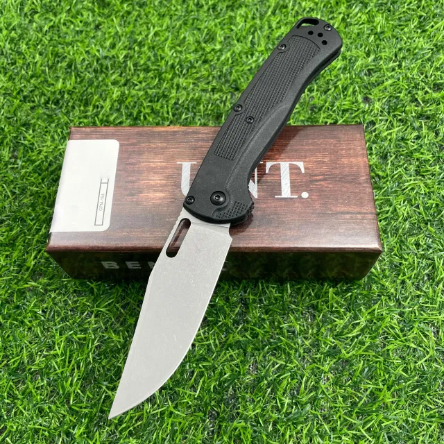 Nylon Fiber Handle Butterfly High Hardness Folding Knife Black Handle - Shop at LoveMi