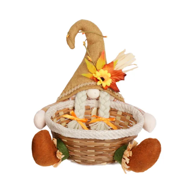 Maple Leaf Candy Basket Ornaments Doll Women'S - Shop at LoveMi