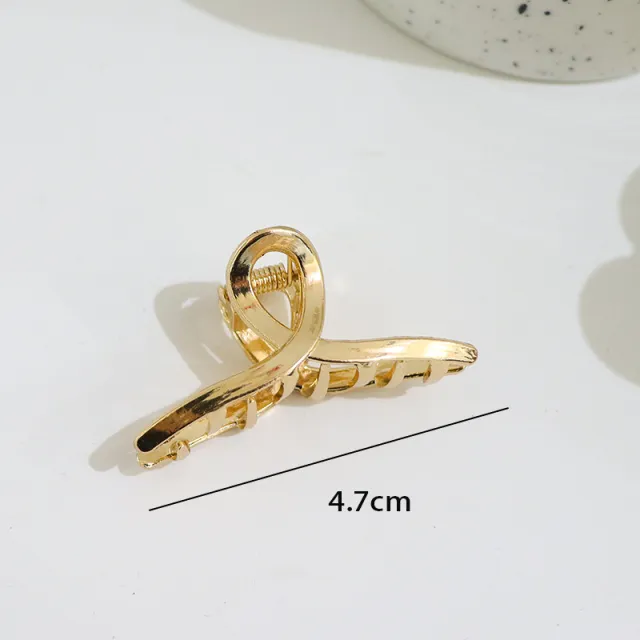 Shark Clip Small Size Back Head Metal Barrettes 46 Cross - Shop at LoveMi