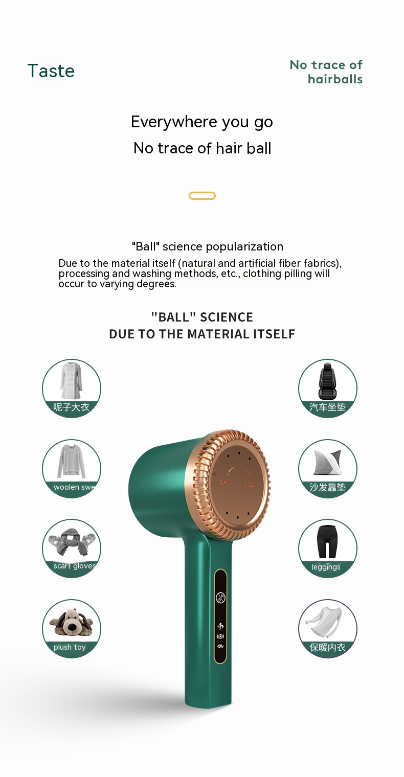 Hair Removal Ball Shaving Electric Sweater Lady Shaver — foto 9