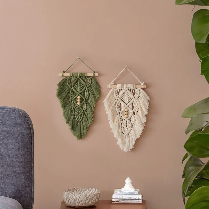 Nordic Room Bedroom Wall Feather Ornaments