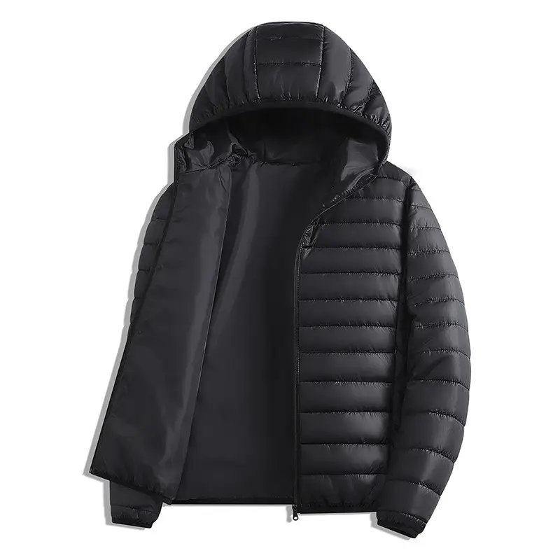 AutumnWinter Warm Hooded Loose-fit Windproof Sporty Casual Ribbed Top
