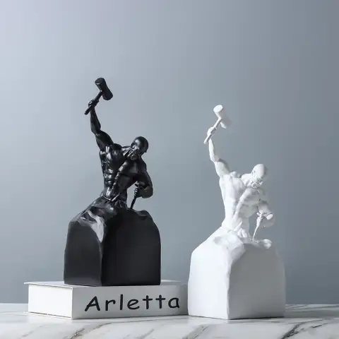 Simple Art Abstract Sculpture Decorations