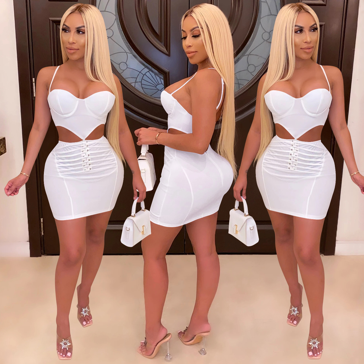 Sling Dress Nightclub Chest Wrap European And American Women's Clothing