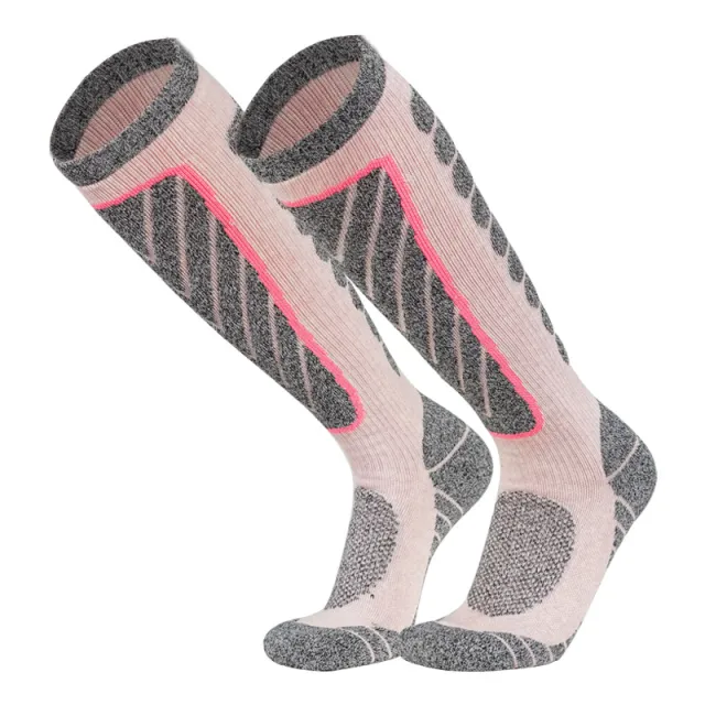 Quick drying Circular knit Athletic Socks Pink - Shop at LoveMi