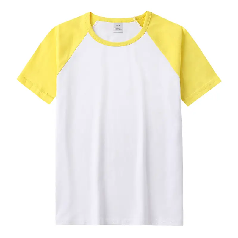 Summer Camp Ice Silk Cotton T-shirt Short Sleeve