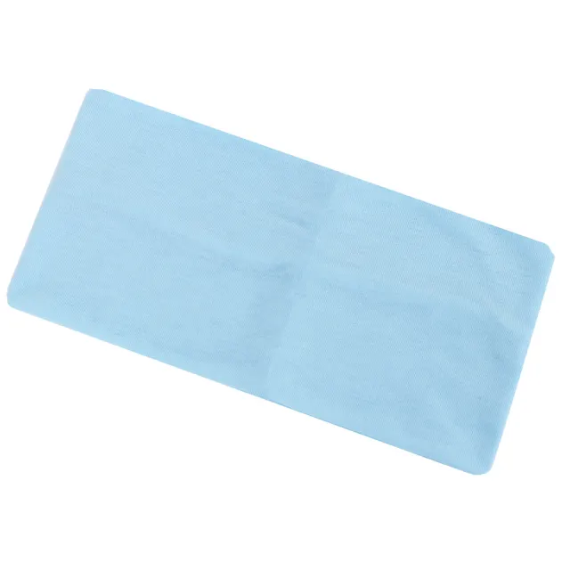 Candy Color Extra Wide Women Headband Headdress Yoga Sports Elastic Band Sky Blue - Shop at LoveMi
