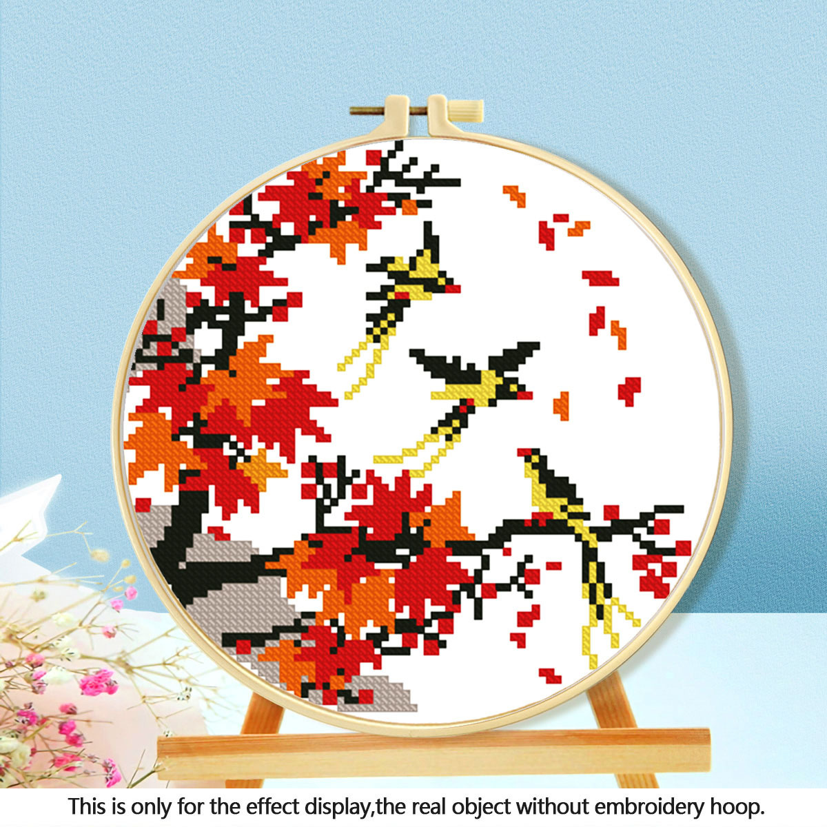 Mushroom Embroidery Handmade Material Package DIY Kit