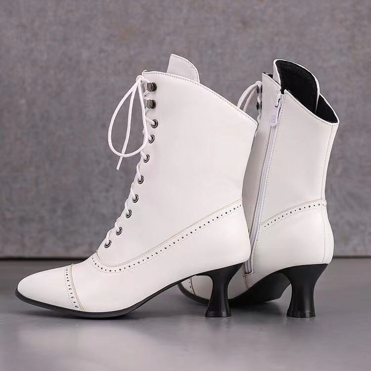 Women’s High Heel Martin Boots