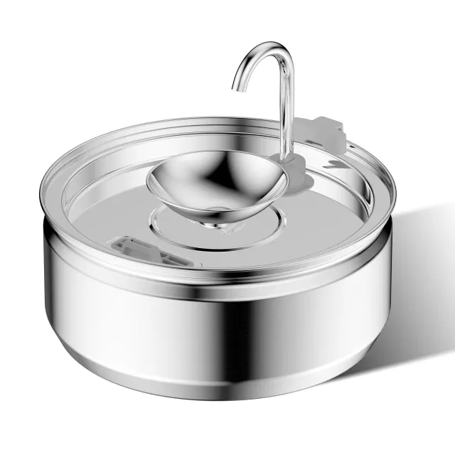 Smart Pet Water Dispenser Stainless Steel Faucet Without Window - Shop at LoveMi