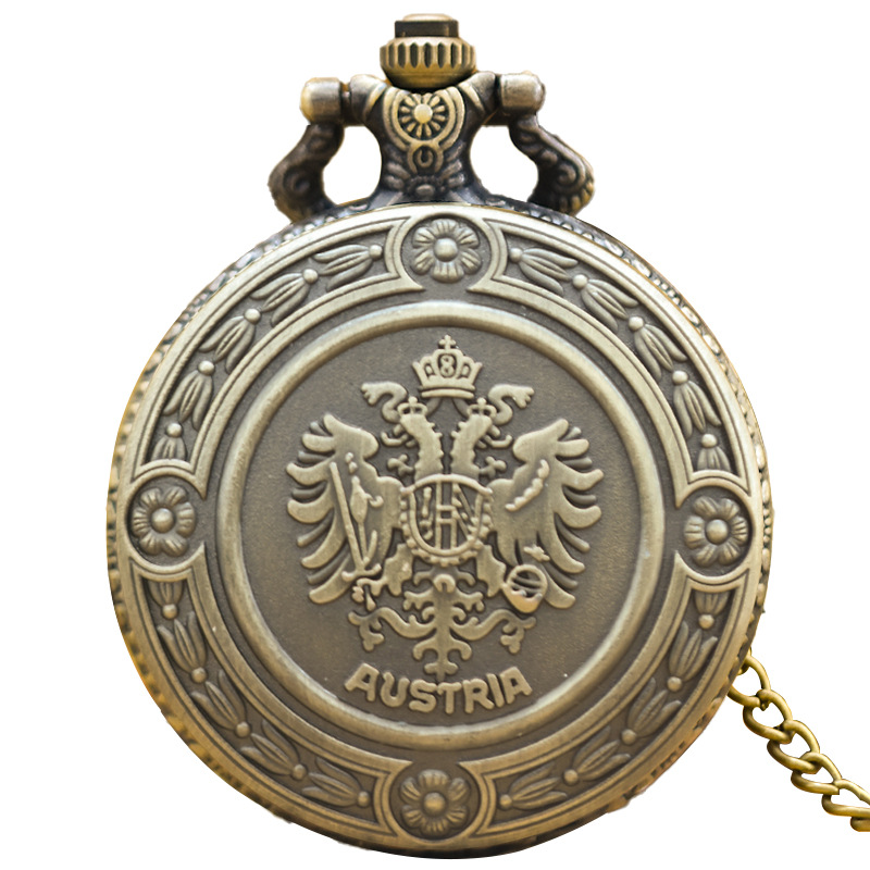 Bronze Large-size Nostalgic Classic Pocket Watch