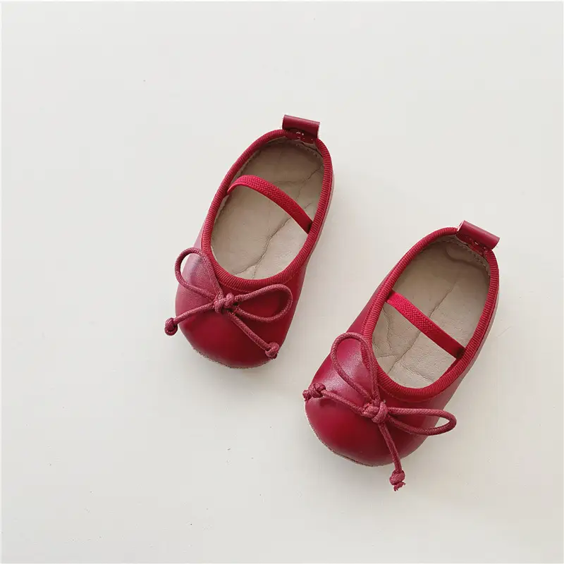 Baby Indoor Non-slip Leather Shoes