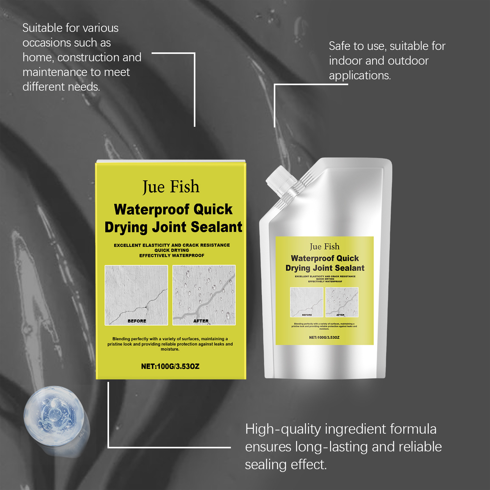 Title 2, Waterproof Joint Sealant Household Waterproof