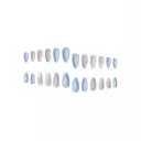 Fashion Ocean Series Almond Nail 3D Pearl Gold XINGX Wear Nail view 5