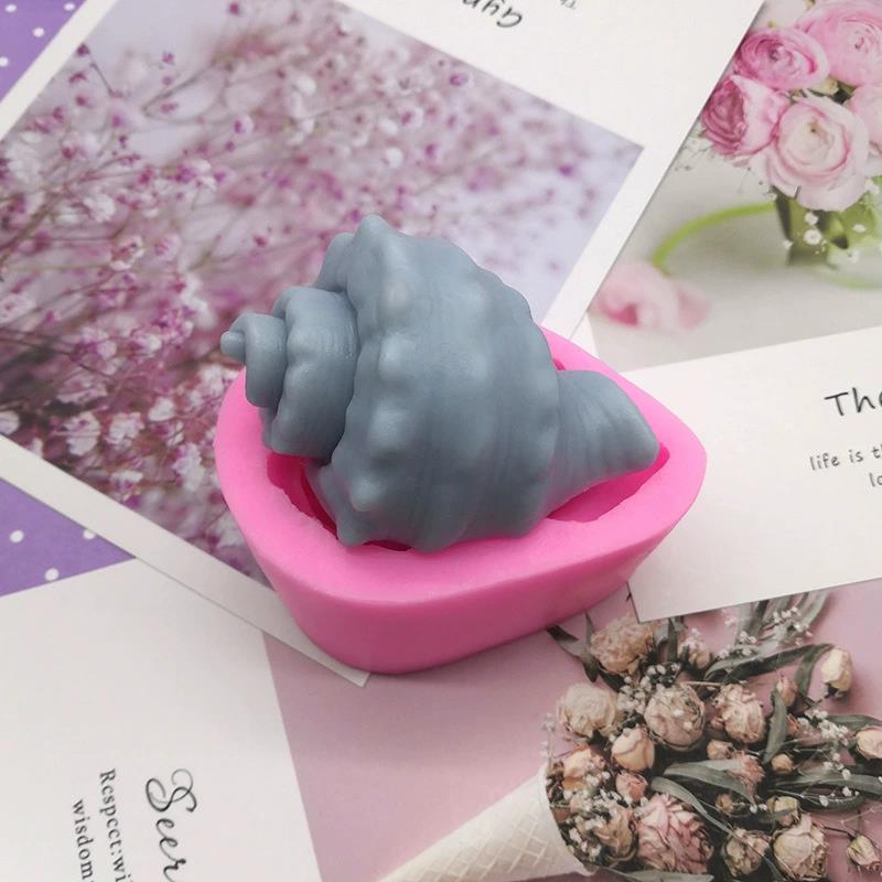 Title 3, Diy Conch Shape Perfumed Soap Mould Fondant Cak...