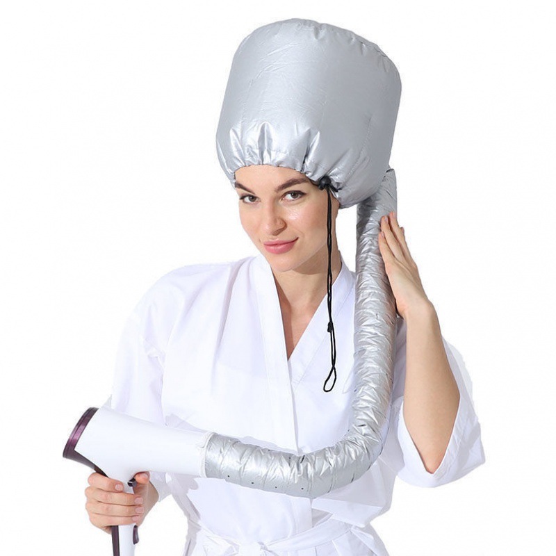 Convenient Ladies' Lazy Quick drying Hair Dryer Quick Blow Hair Dryer Hat Silver Belt Buckle - Shop at LoveMi