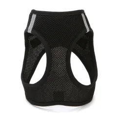 Cat Pulling Rope Vest-style Slip Dogs And Cats Rope Pet Outing Mesh Cat Leash - Black - View 1