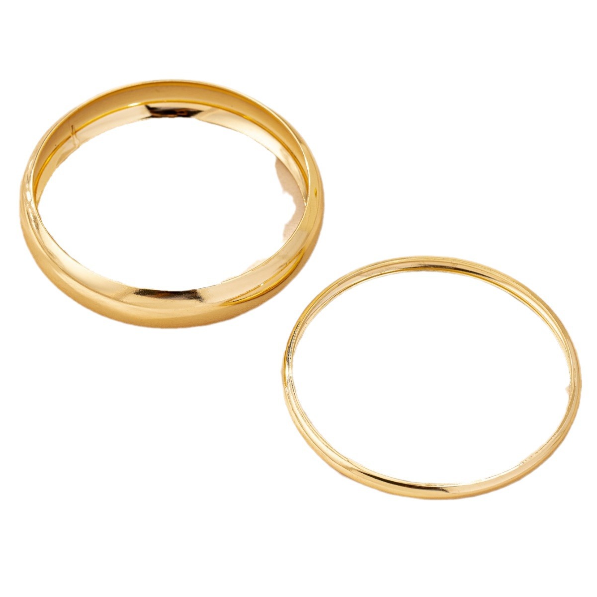 Exaggerated Minimalist Traditional High-gloss Bracelet