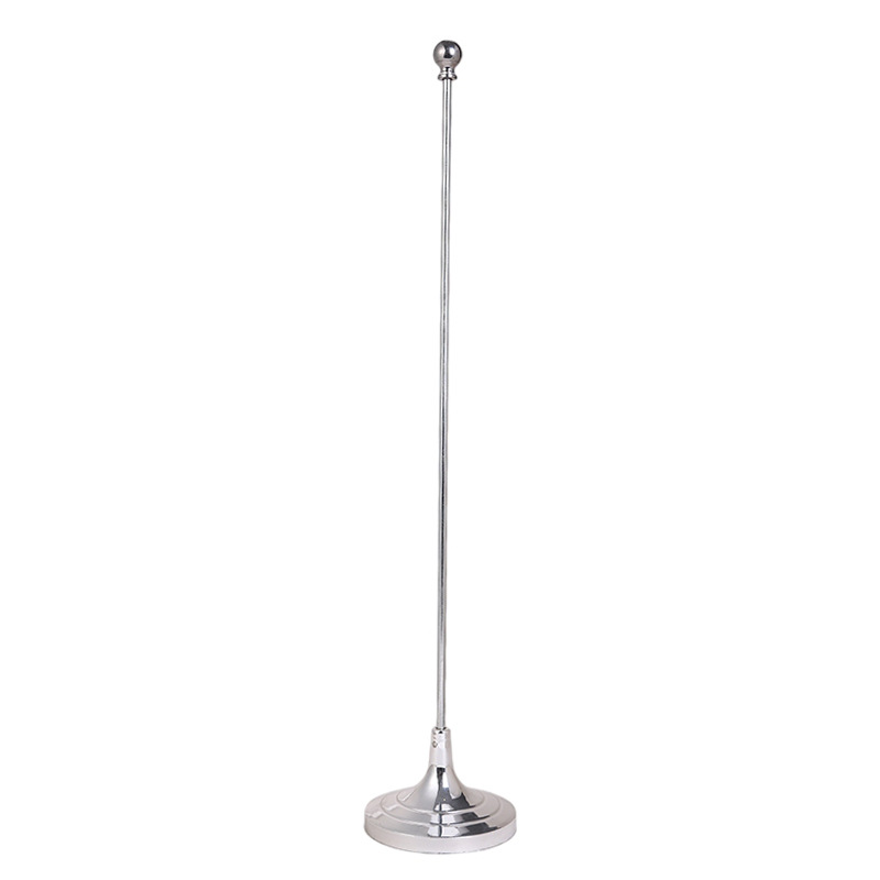 Desk Metal Single Pole Flagpole Ornaments