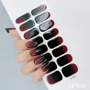Manicure Full Stickers Solid Color 16 Small Stickers European And American Simple Nails view 7