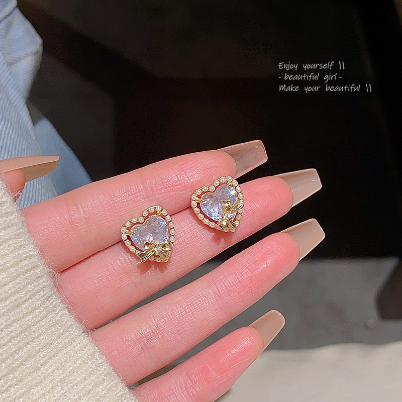 Retro Stud Designer Touch Statement Drop Earrings